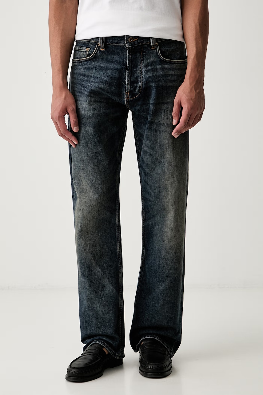 Emporio Armani blugi loose pentru bărbați