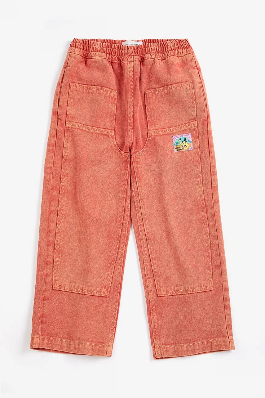 Bobo Choses rovné kalhoty dětské bavlněné (obrázek 2)