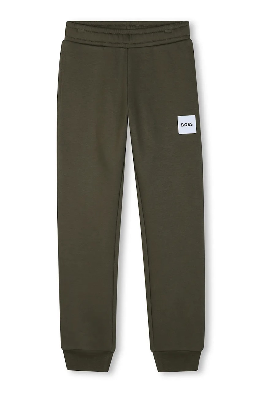 BOSS pantaloni de trening pentru copii cu bumbac