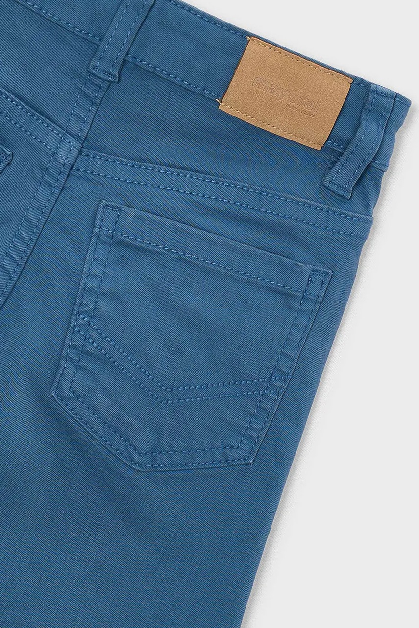 Mayoral kalhoty dětské bavlněné s elastanem slim fit basic (obrázek 3)