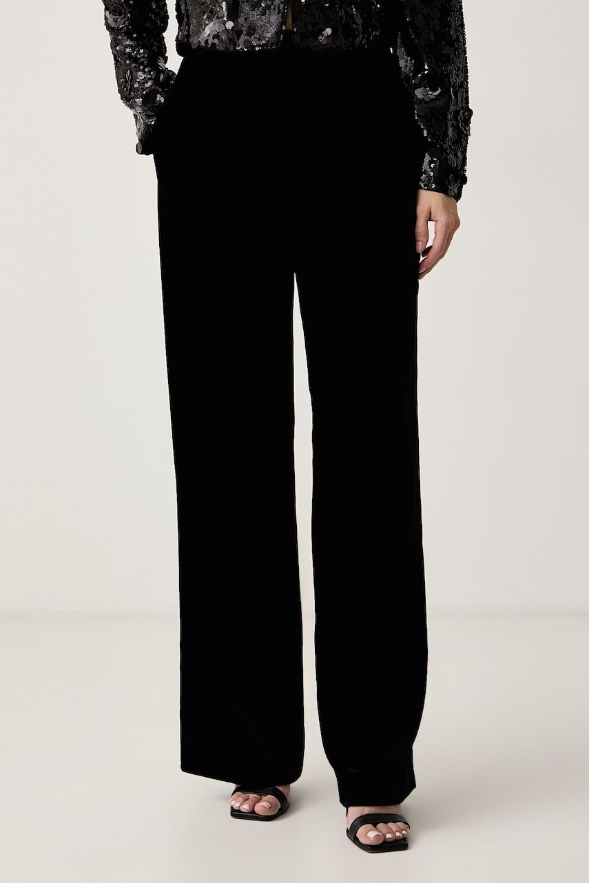 Weekend Max Mara παντελόνι γυναικείο βελούρ WKIEDRO