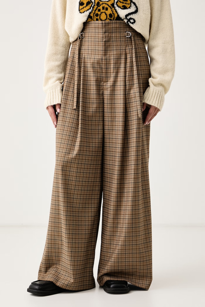 Isabelle Blanche  pantaloni wide leg pentru femei