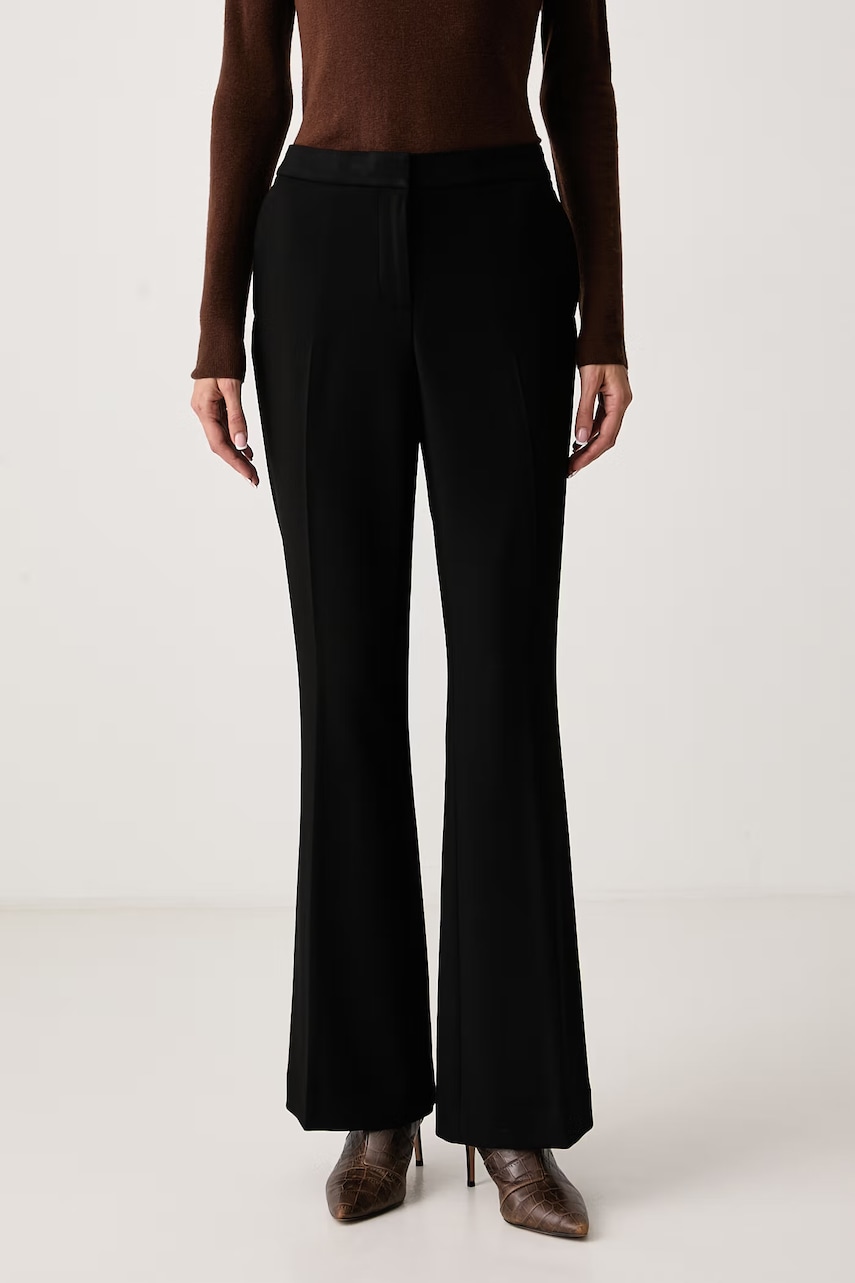 DKNY pantaloni evazați flare pentru femei