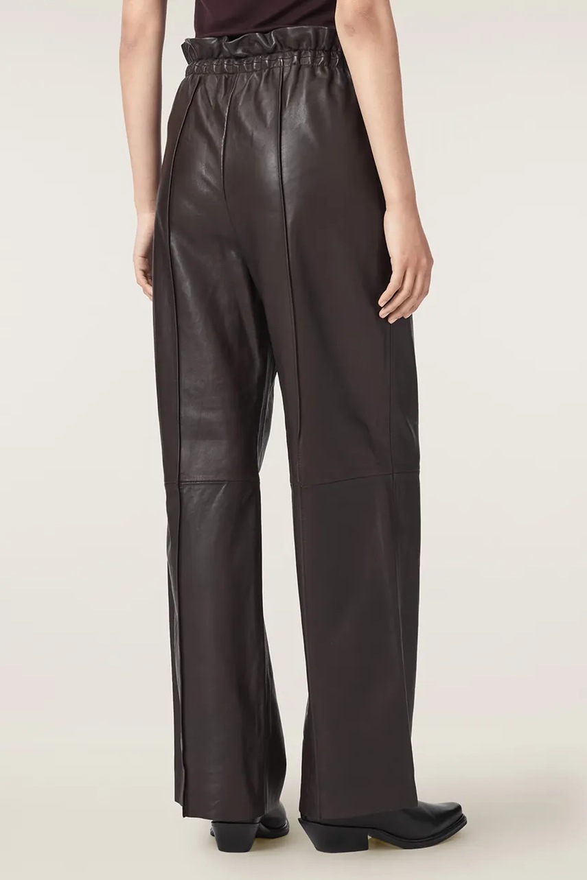 AllSaints  панталон дамски от кожа FRAN