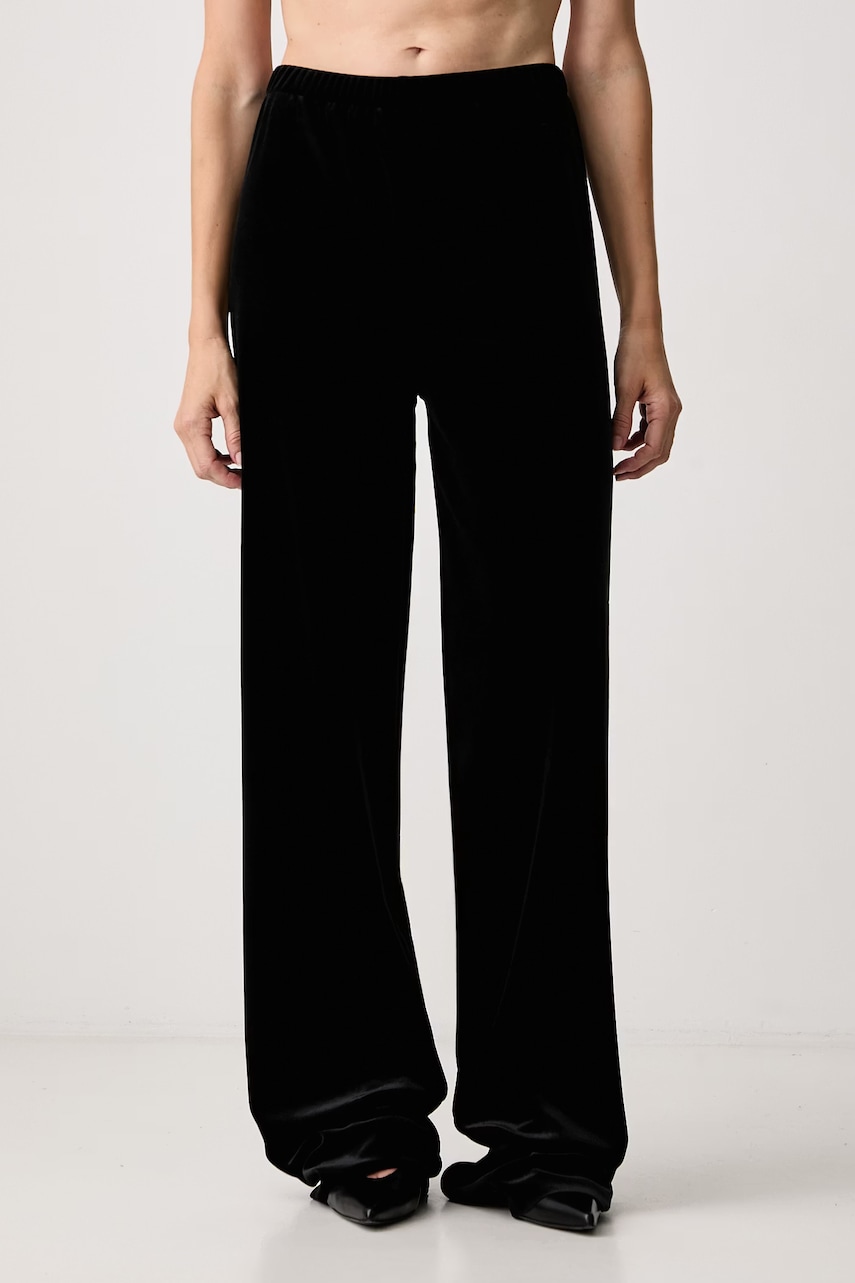 Vetements Push-up spodnie welurowe damskie