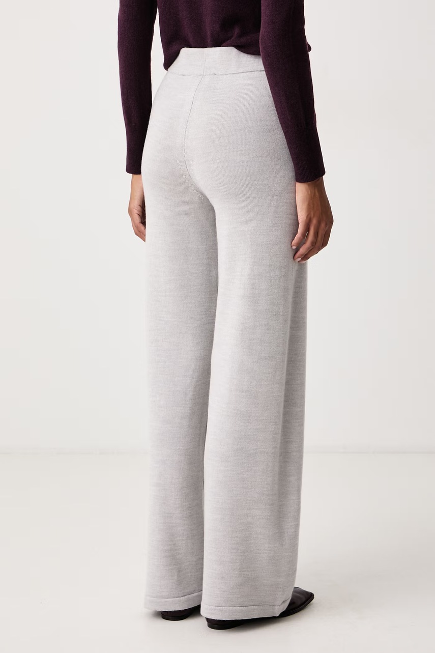 MM by Max Mara MM by Max Mara παντελόνι επίσημο γυναικείο μάλλινο MMLGABARRA - 3