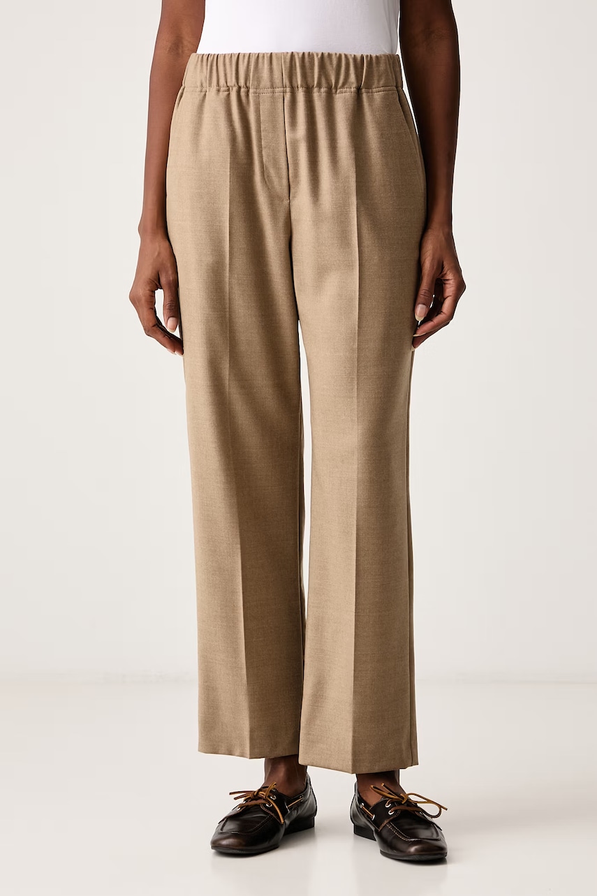 Weekend Max Mara παντελόνι γυναικείο μάλλινο WKDHATELEY