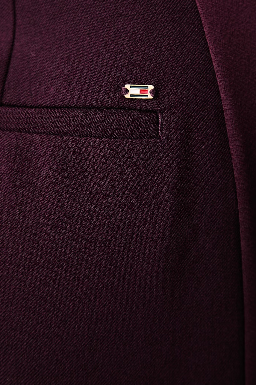 Tommy Hilfiger Tommy Hilfiger παντελόνι κοστουμιού γυναικείο με βισκόζη - 4