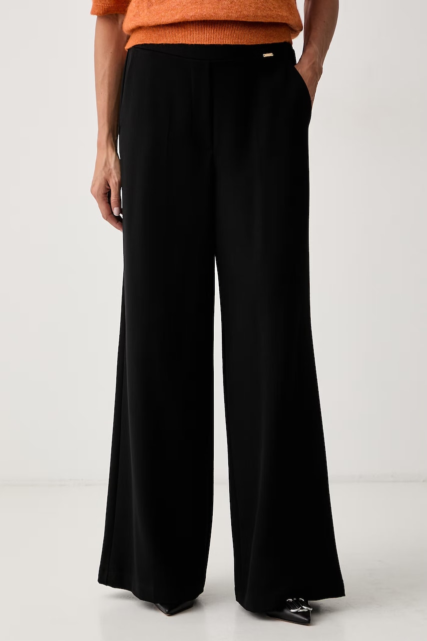 Fracomina spodnie wide leg damskie