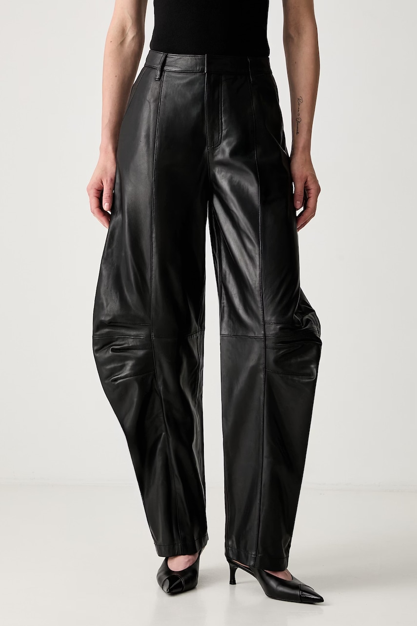 Rotate LEATHER CARGO pantaloni din piele pentru femei
