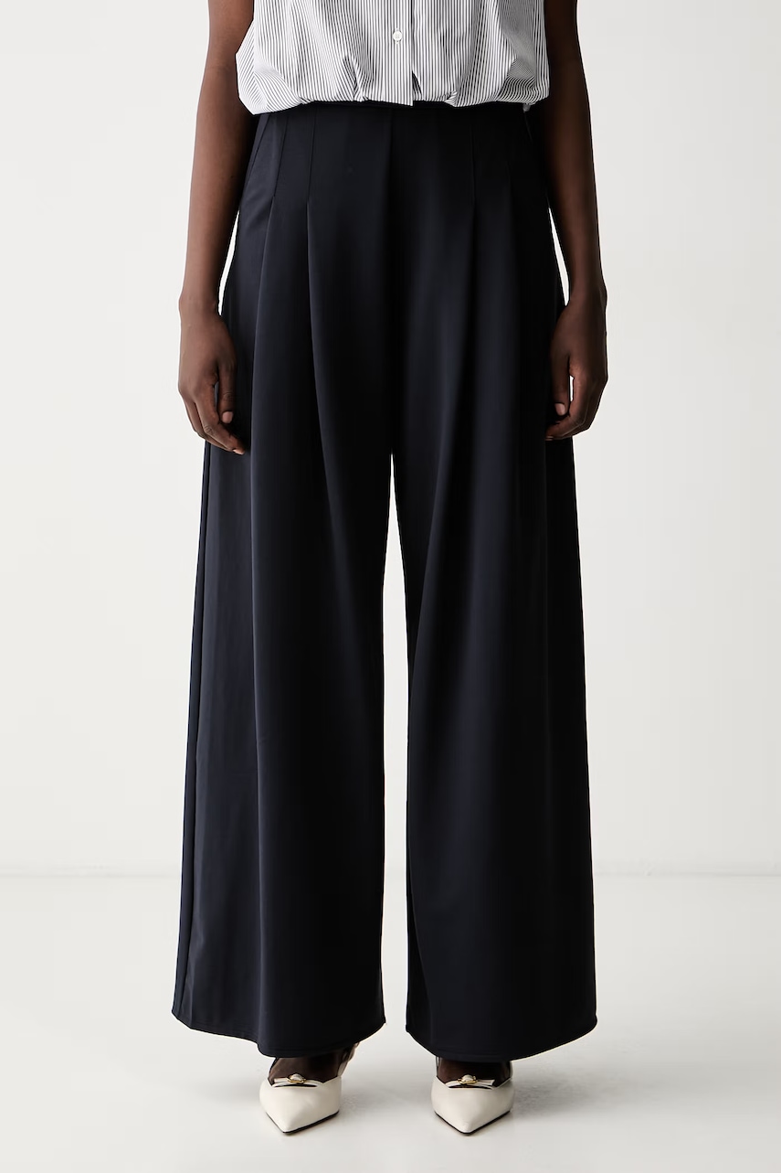 MM by Max Mara spodnie palazzo damskie MMLVONGOLA