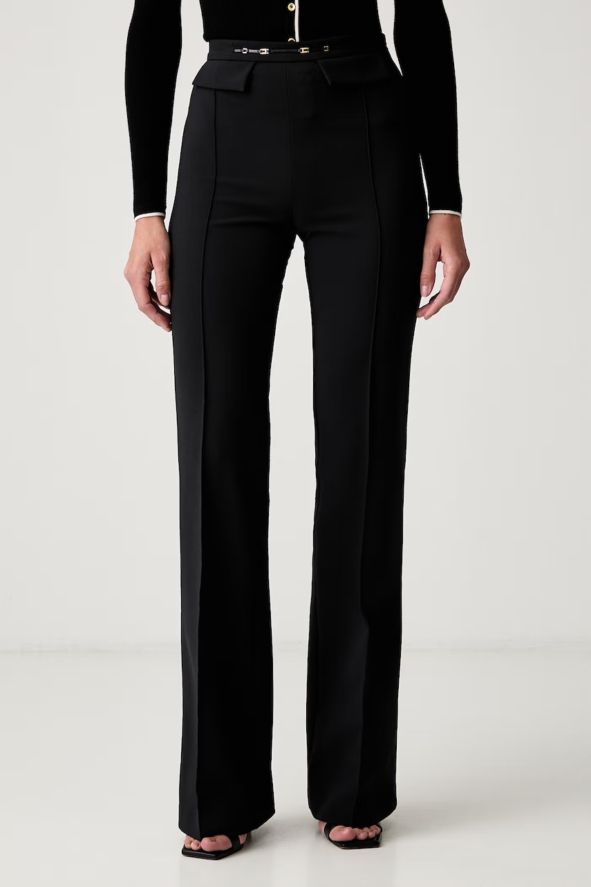 Elisabetta Franchi spodnie garniturowe damskie