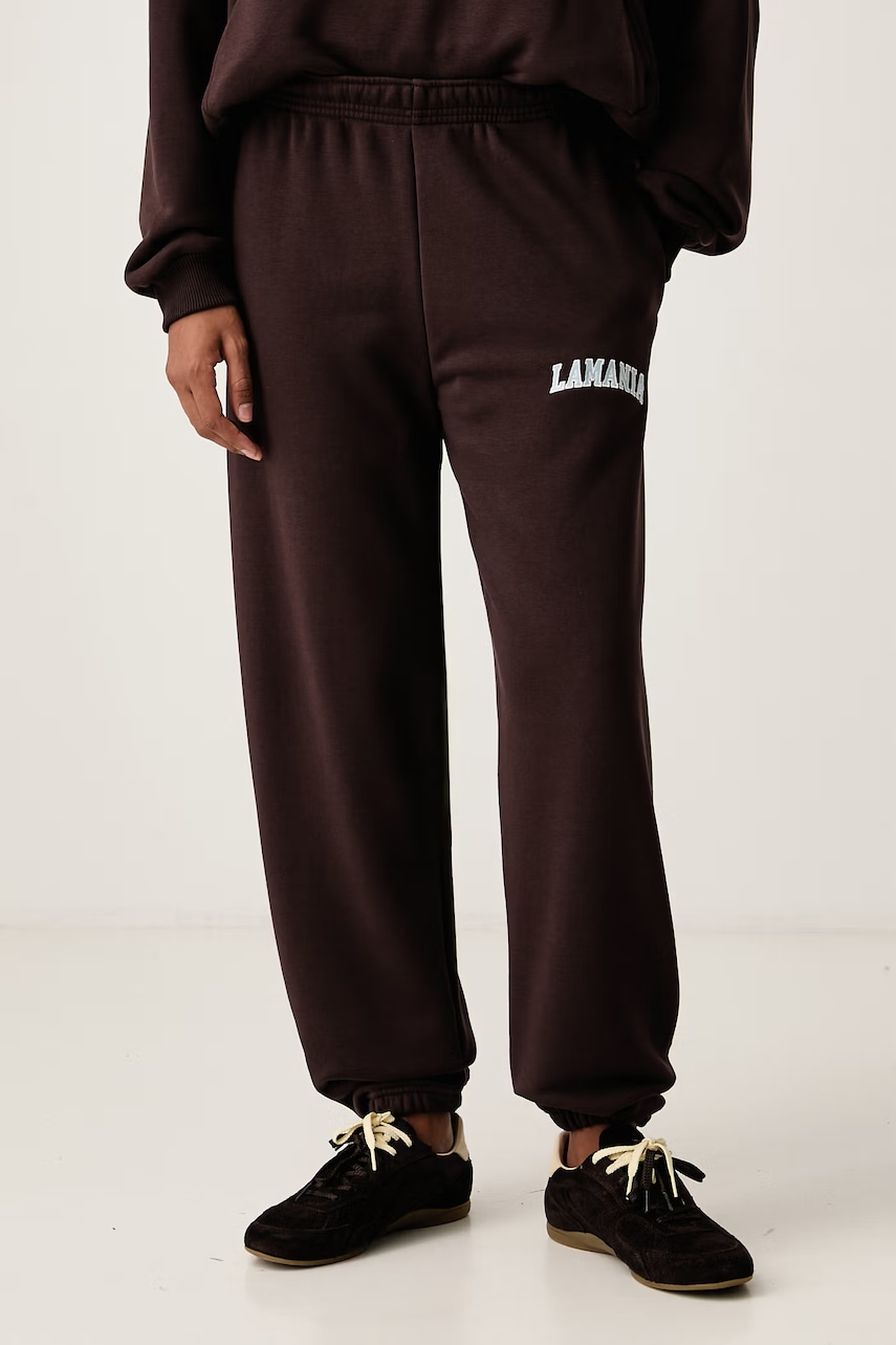 La Mania  pantaloni de trening pentru femei cu bumbac ANGELES