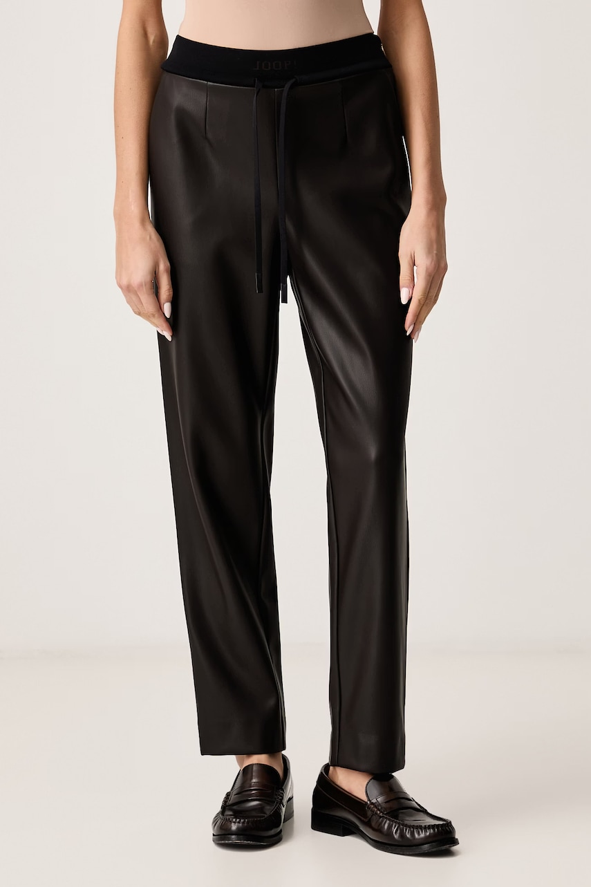 Joop! pantaloni pentru femei din imitație de piele