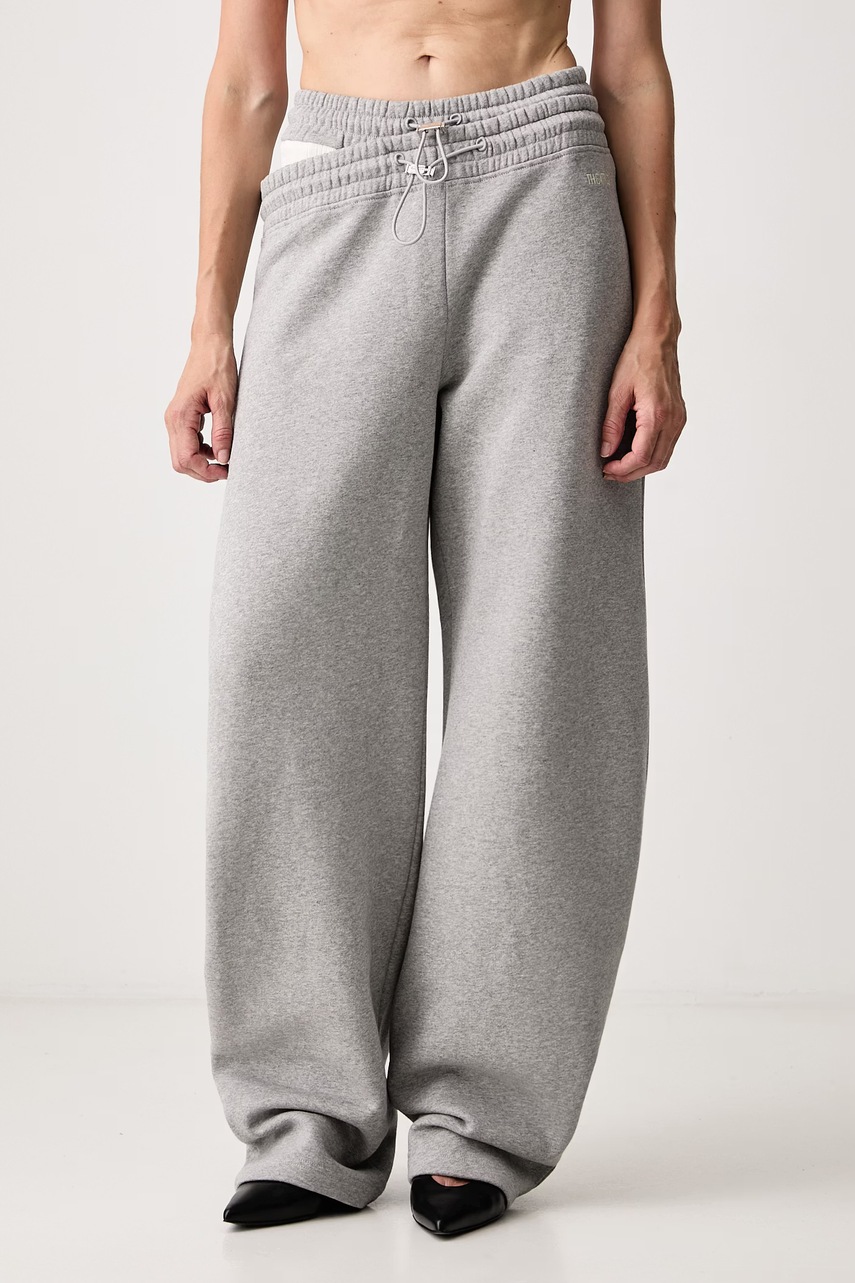 The Attico  pantaloni de trening din bumbac pentru femei