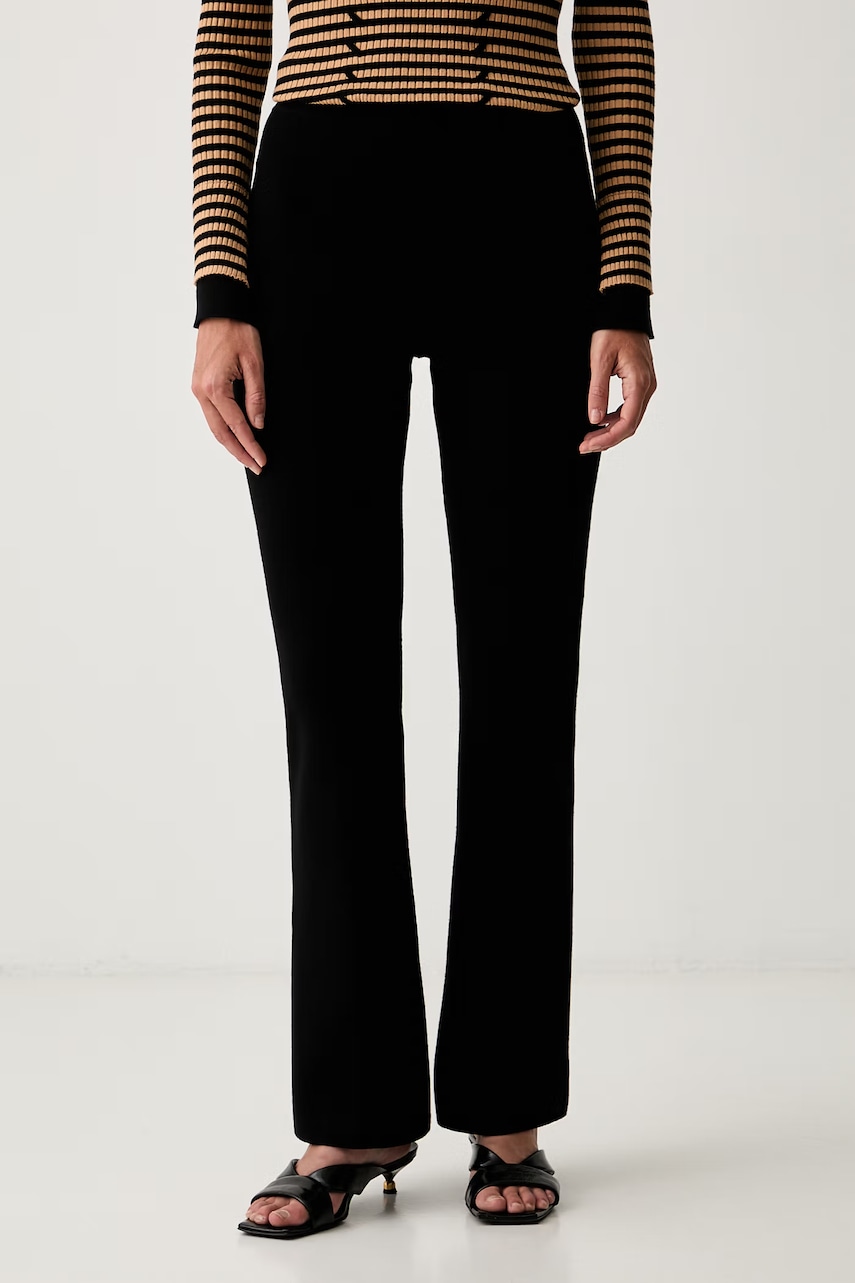 Twinset pantaloni pentru femei cu vâscoză