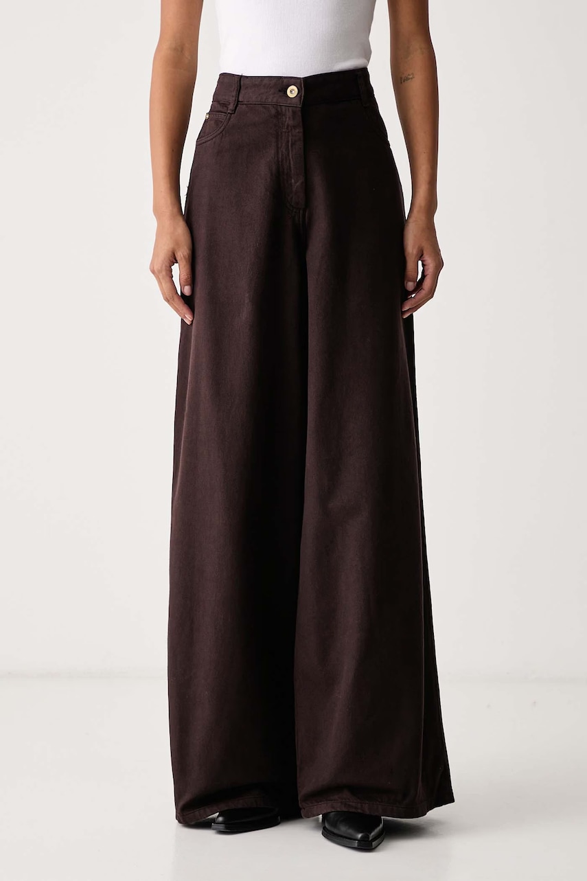 Sessun blugi wide leg pentru femei DALT