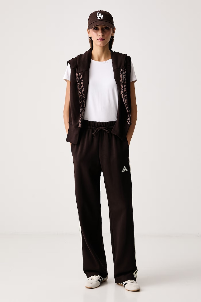 adidas παντελόνι επίσημο γυναικείο με βαμβάκι Essentials