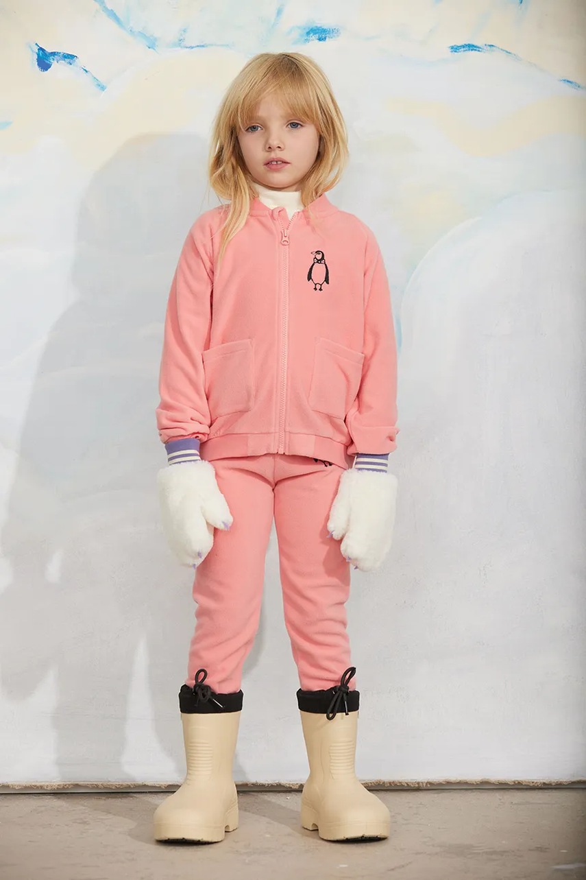 Mini Rodini tepláky dětské fleecové Penguin (obrázek 6)
