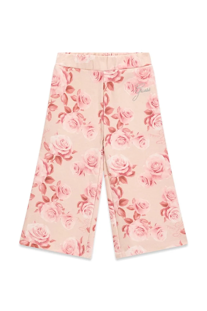 Guess jogger hlače za djecu od pamuka