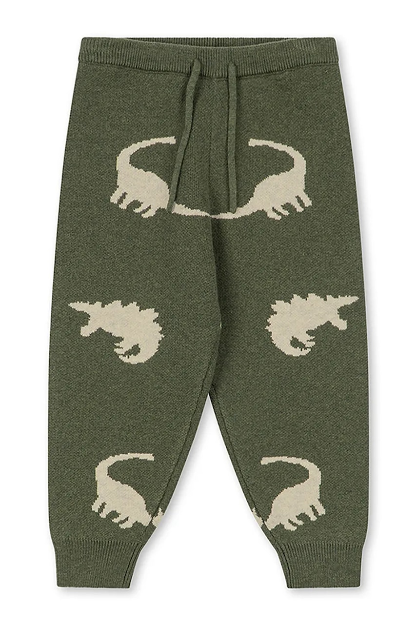 Konges Sløjd  pantaloni de trening pentru copii cu amestec de lână LAPIS PANTS WOOL