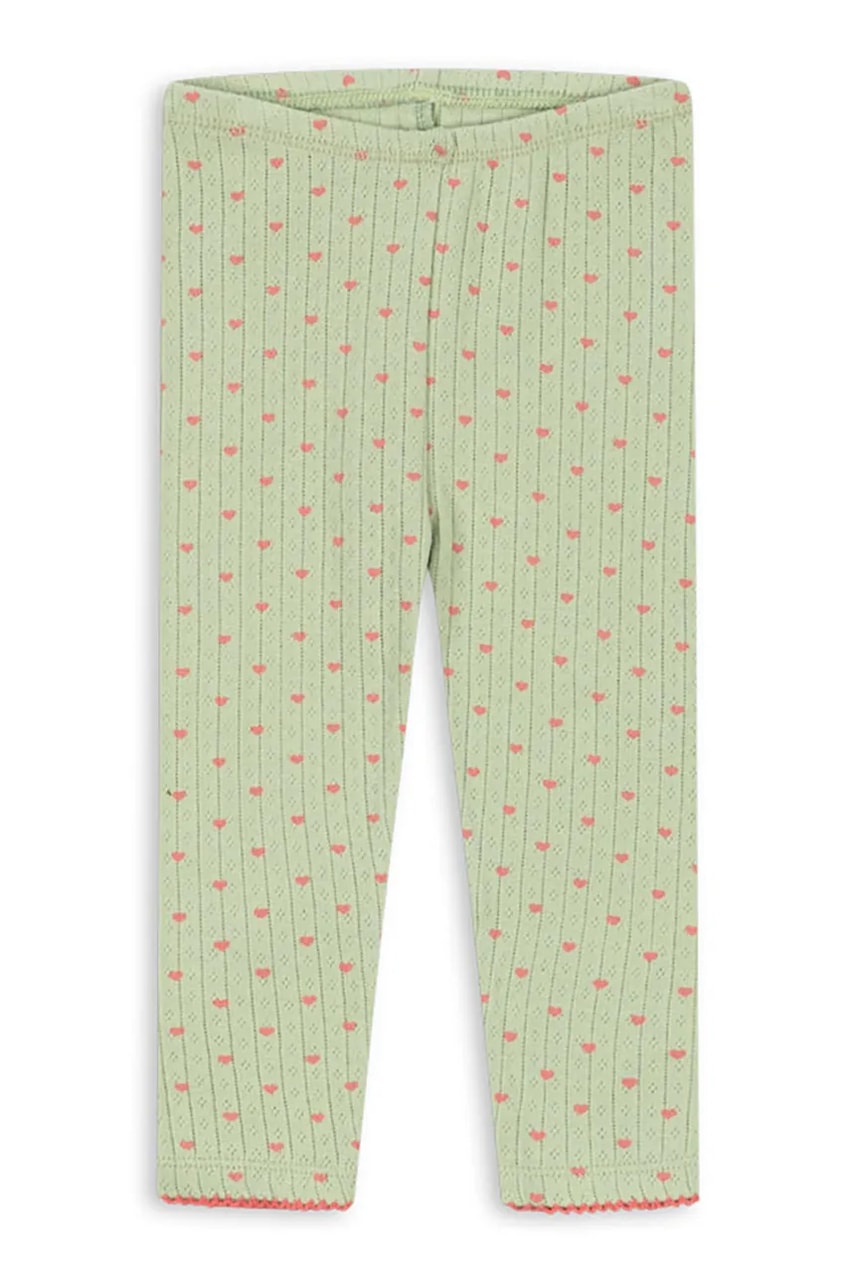Konges Sløjd  legíny detské bavlnené MINNIE PANTS GOTS