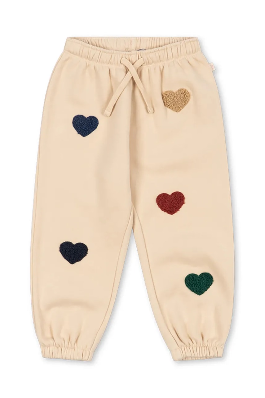 Konges Sløjd teplákové nohavice detské s bavlnou LOU TERRY SWEAT PANTS OCS
