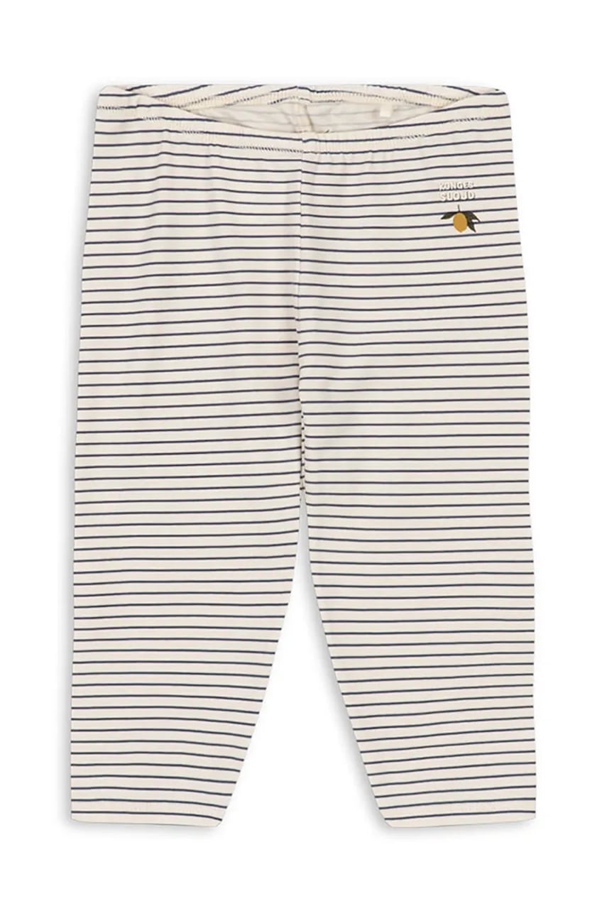 Konges Sløjd  legíny detské bavlnené s elastanom BASIC PANTS GOTS