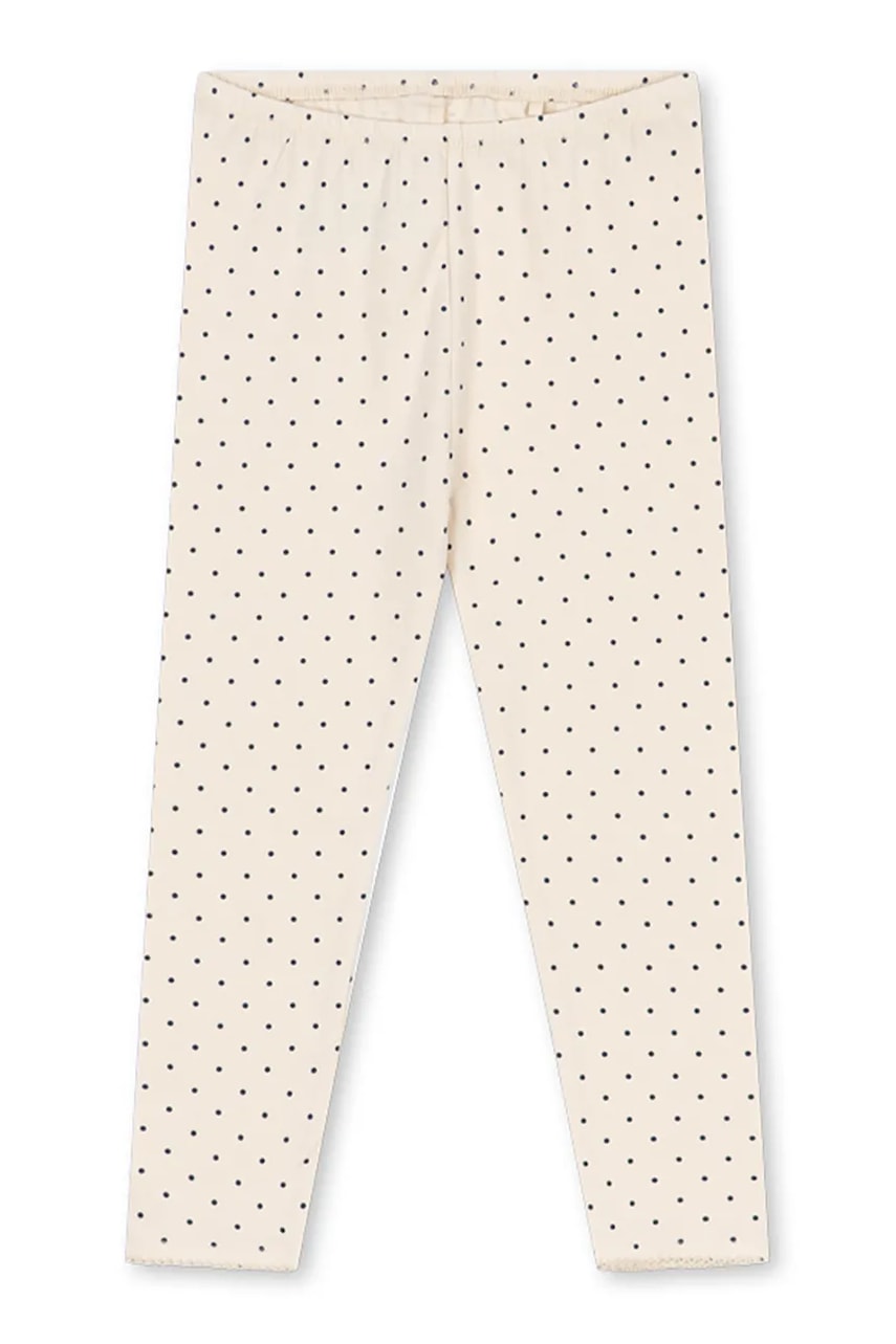 Konges Sløjd  legíny detské bavlnené s elastanom BASIC PANTS GOTS