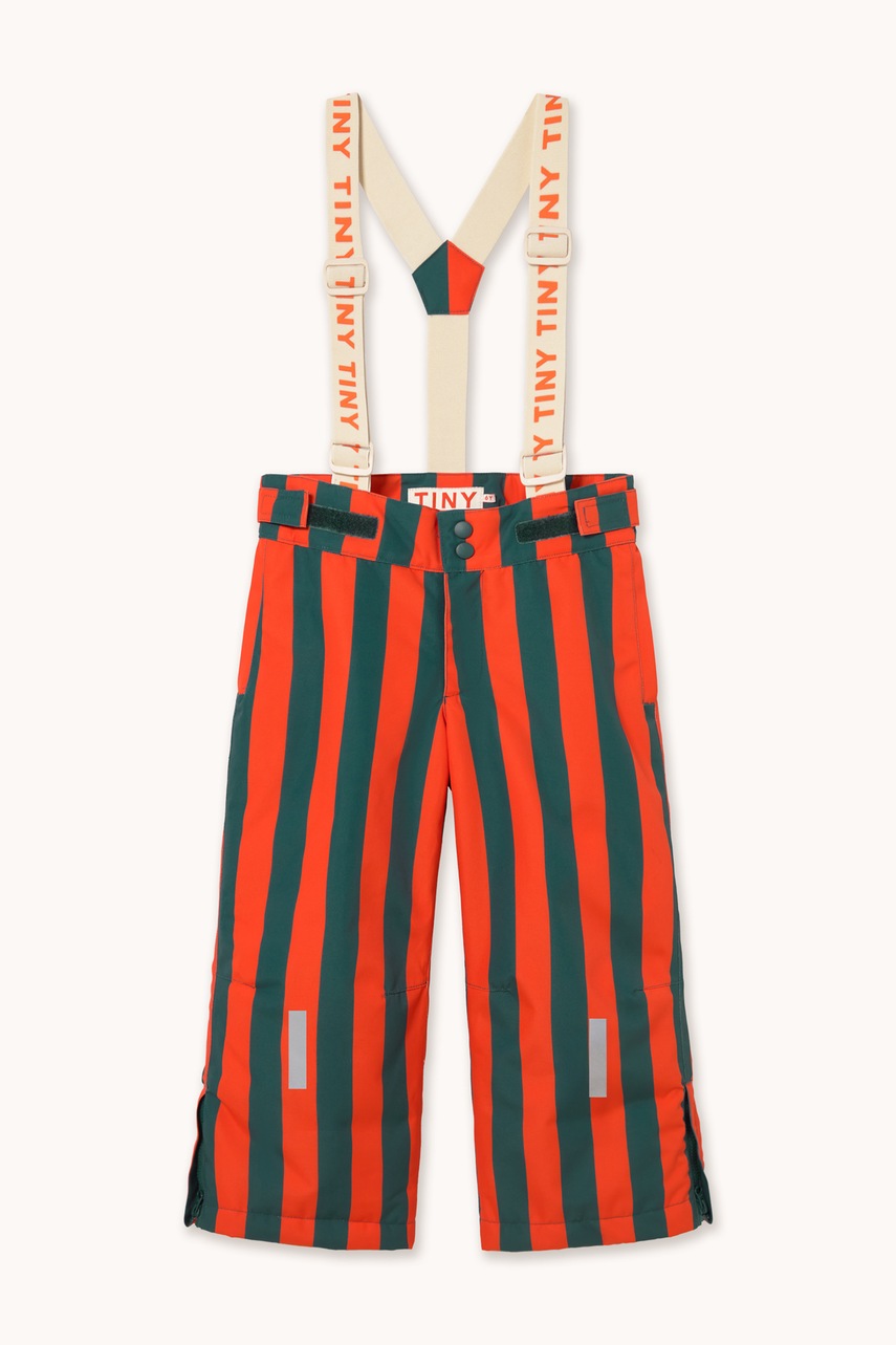Tinycottons  панталон за ски за деца RED STRIPES SNOW PANT