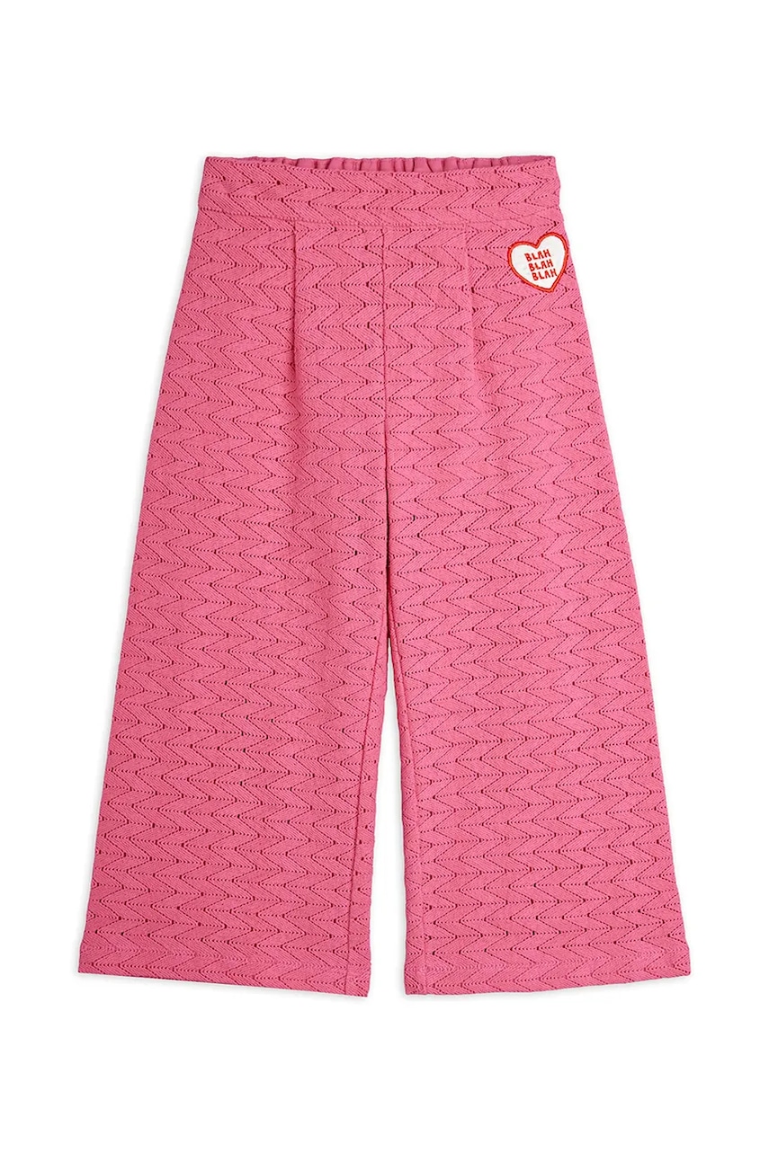Mini Rodini teplákové nohavice detské bavlnené Lace