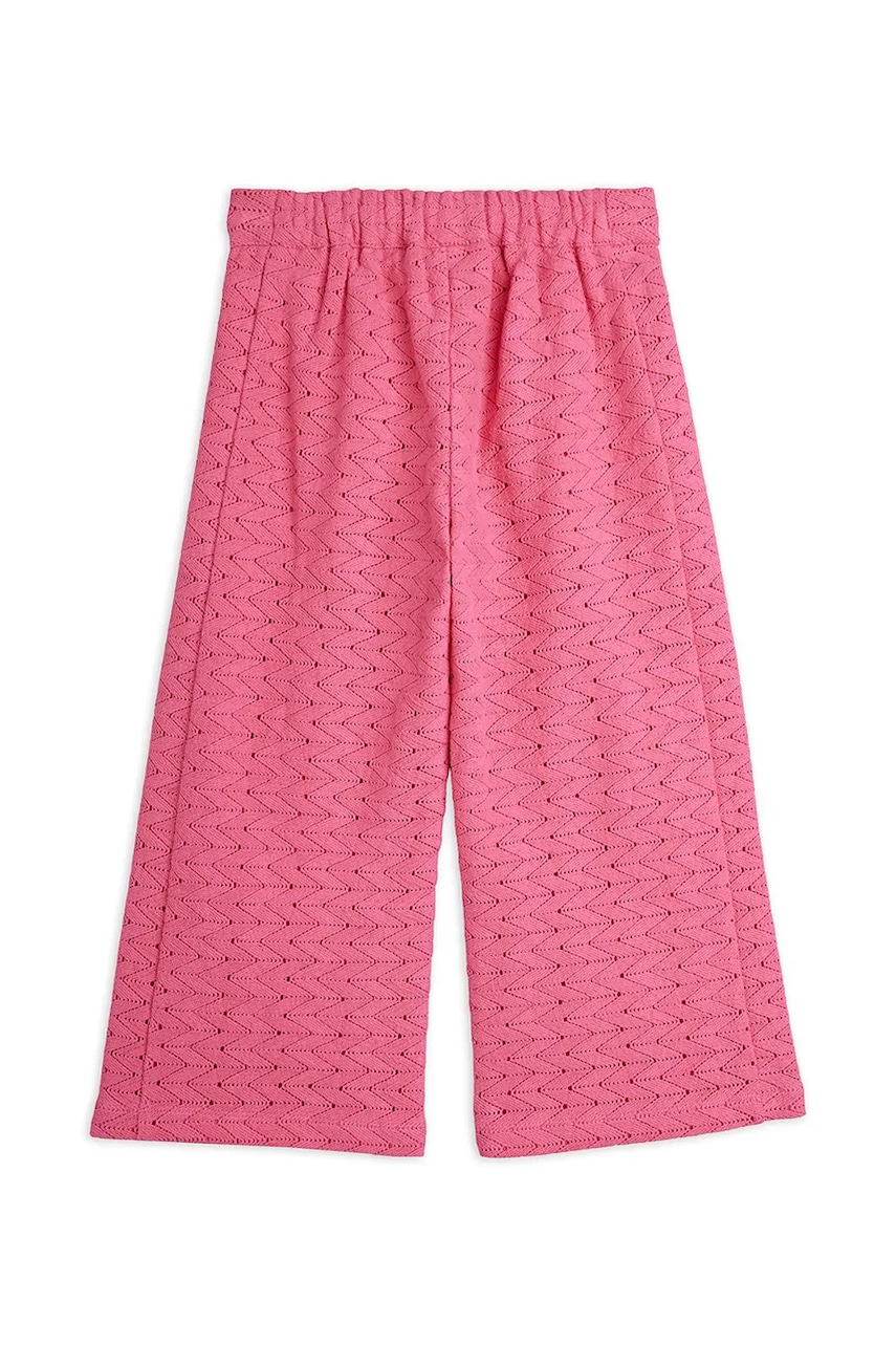 Mini Rodini teplákové nohavice detské bavlnené Lace