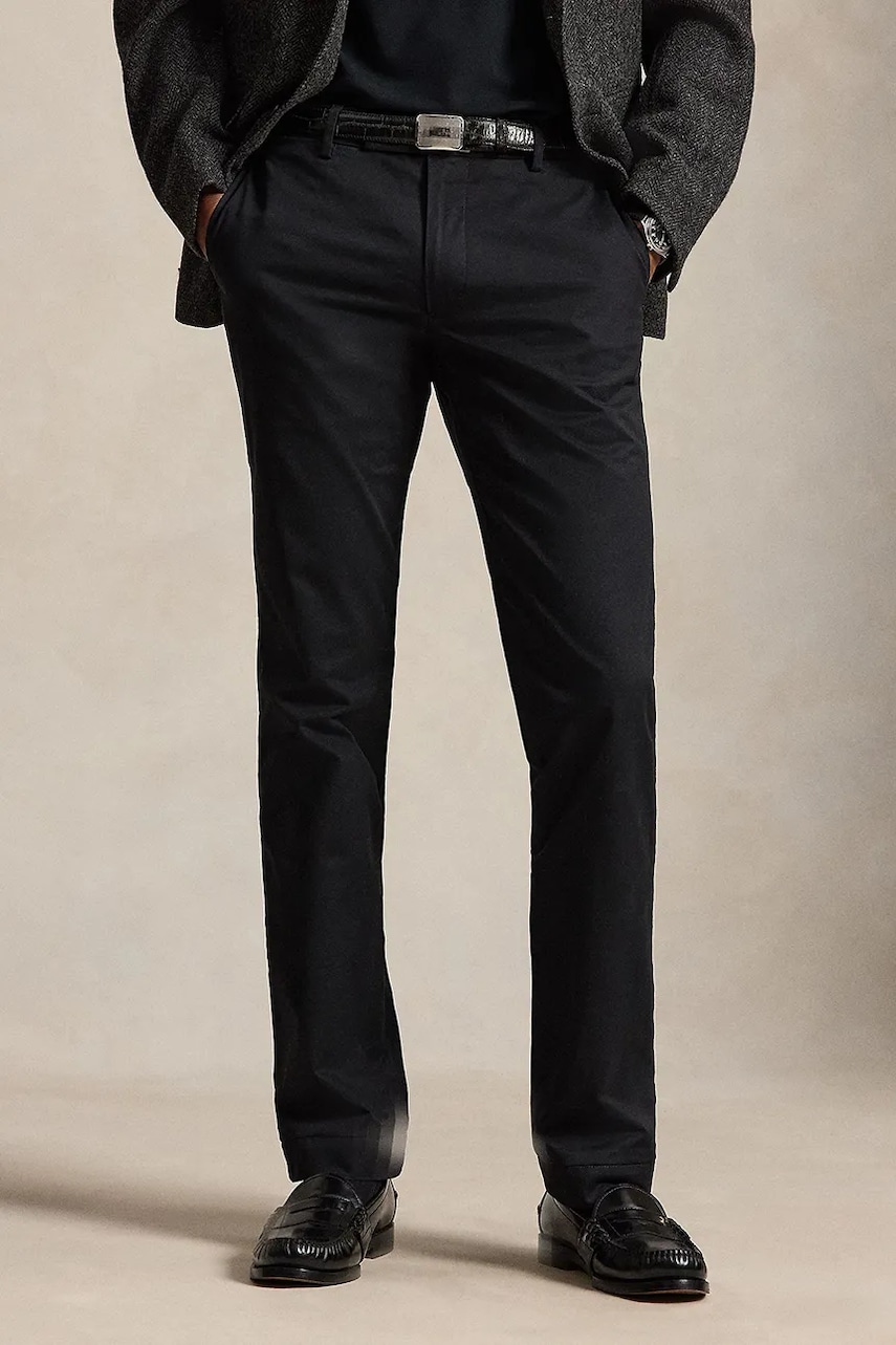 Polo Ralph Lauren  pantaloni chinos pentru bărbați cu bumbac