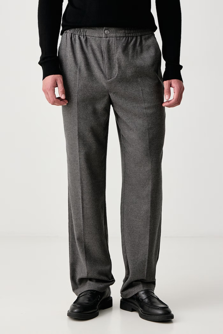 Guess pantaloni pentru bărbați cu vâscoză ALTON