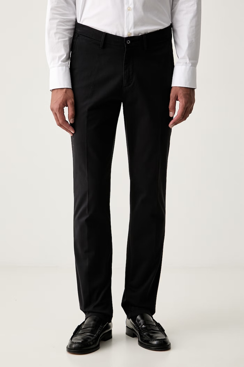 Baldessarini pantaloni regular pentru bărbați din bumbac cu elastan