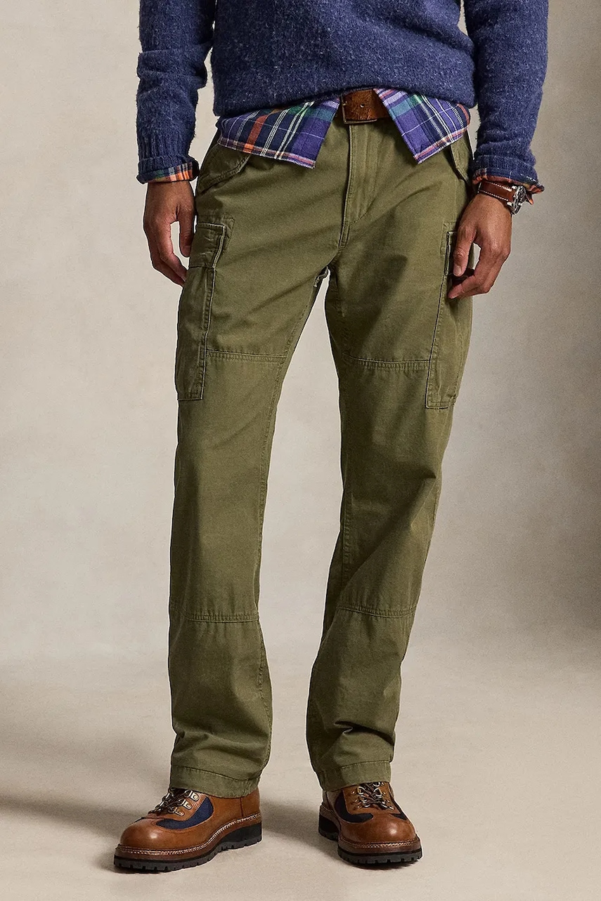 Polo Ralph Lauren pantaloni cargo pentru bărbați din bumbac