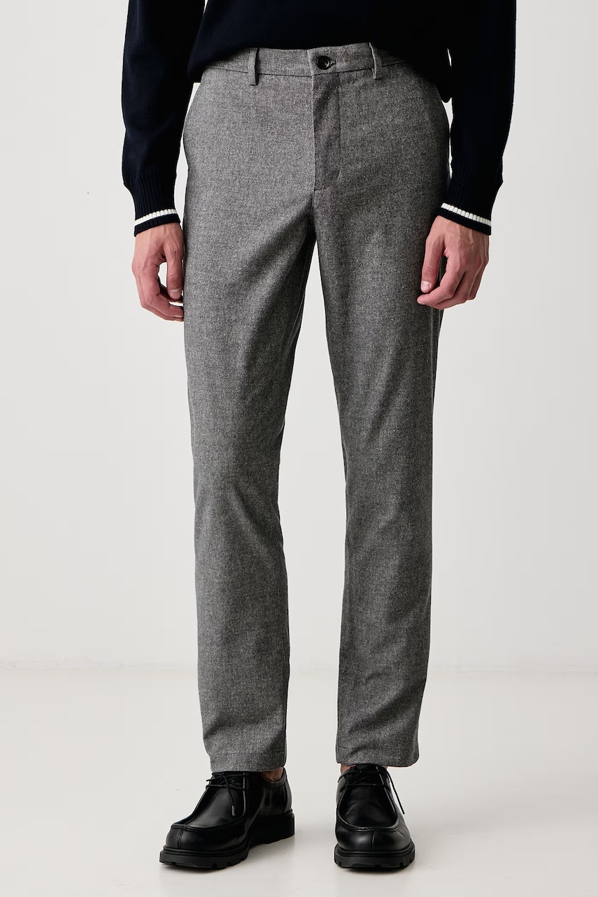 Tommy Hilfiger  nohavice slim fit pánske s bavlnou