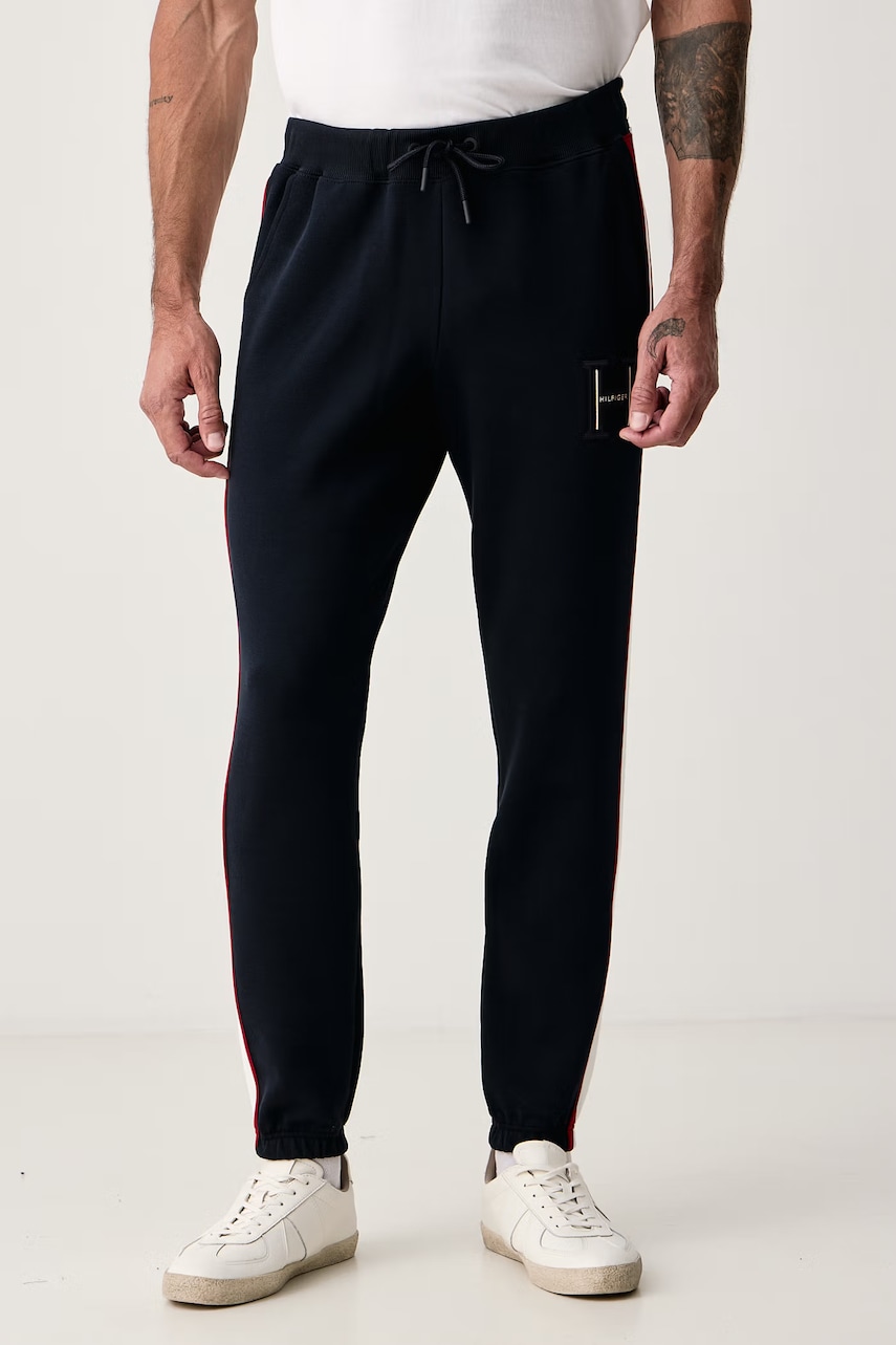 Tommy Hilfiger pantaloni de trening pentru bărbați cu bumbac