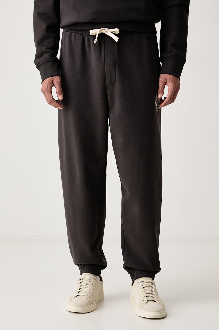 Armani Exchange pantaloni de trening pentru bărbați din bumbac cu elastan