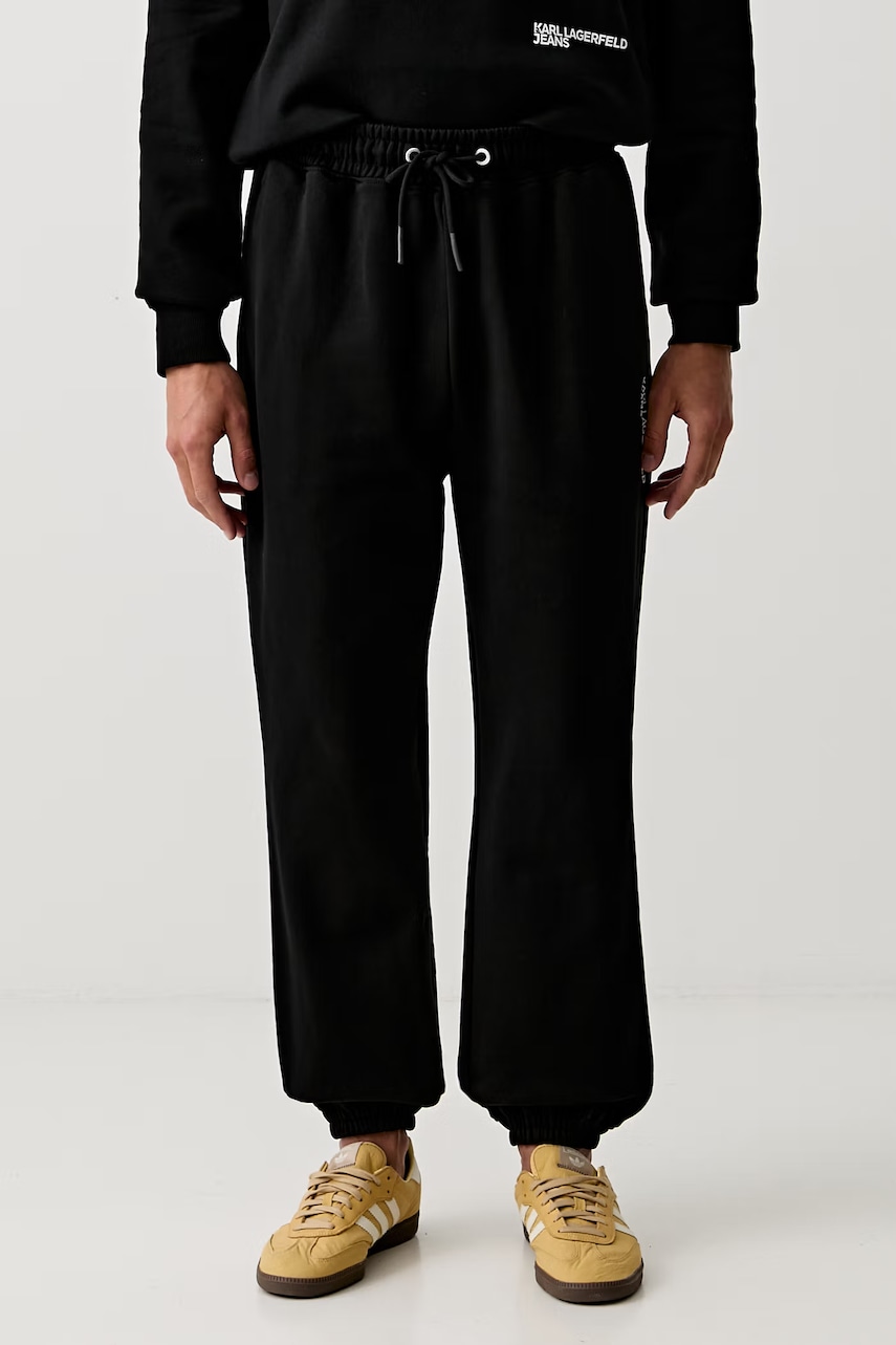 Karl Lagerfeld Jeans pantaloni de trening pentru bărbați din bumbac