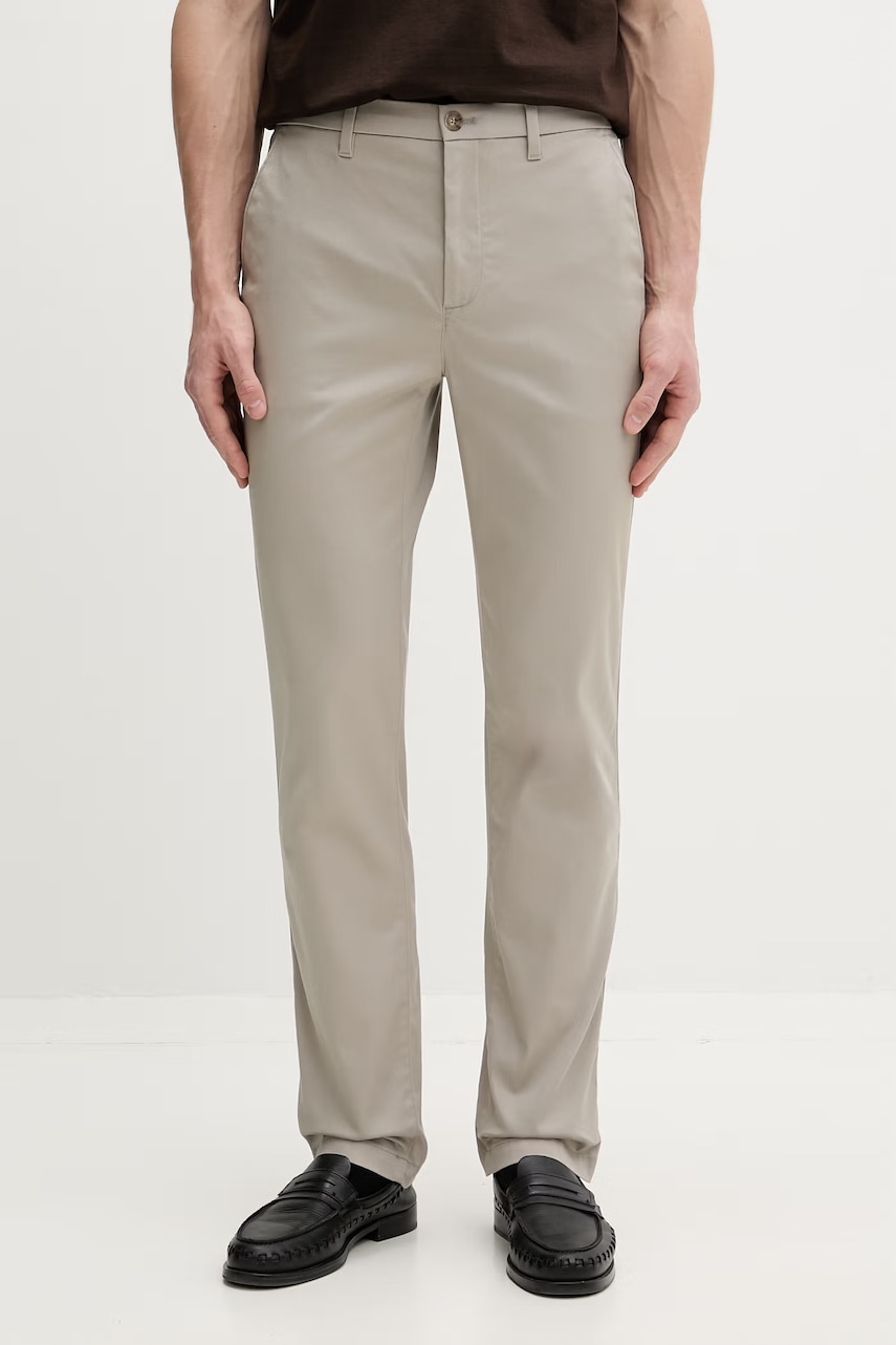 Calvin Klein pantaloni slim fit pentru bărbați, din bumbac cu elastan