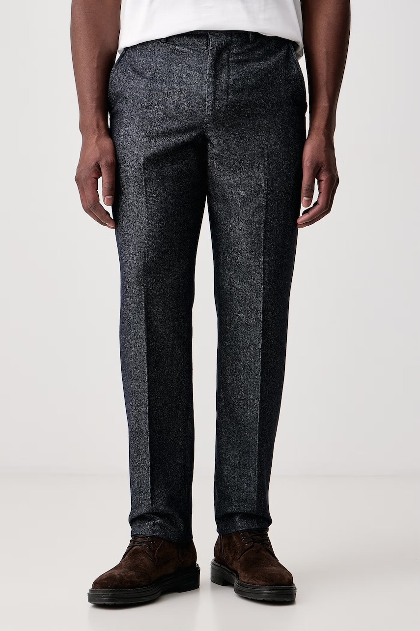 PS Paul Smith pantaloni de costum pentru bărbați cu amestec de lână