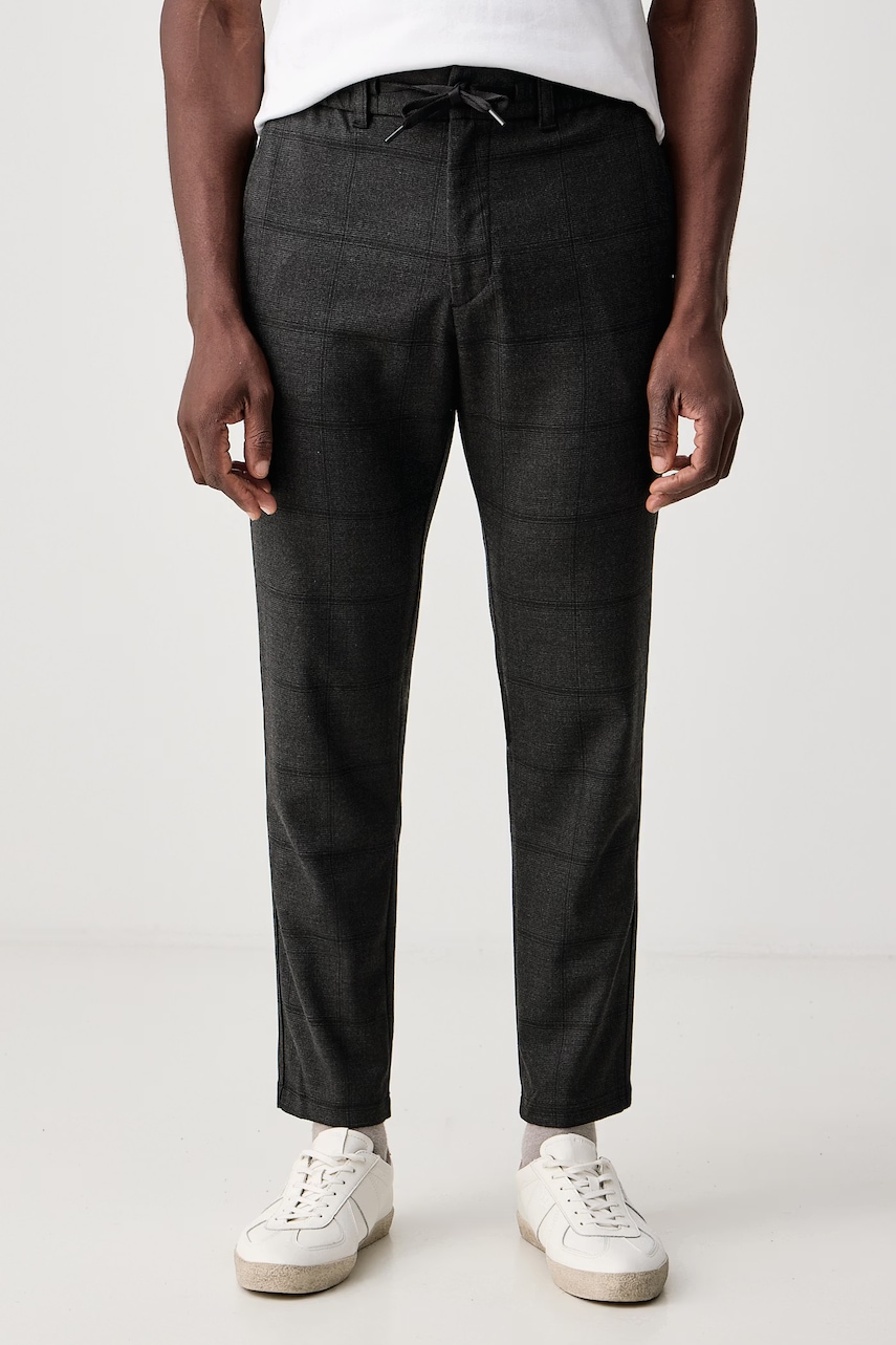 BOSS Orange  pantaloni pentru bărbați cu vâscoză Chino-Tapered-DS-10