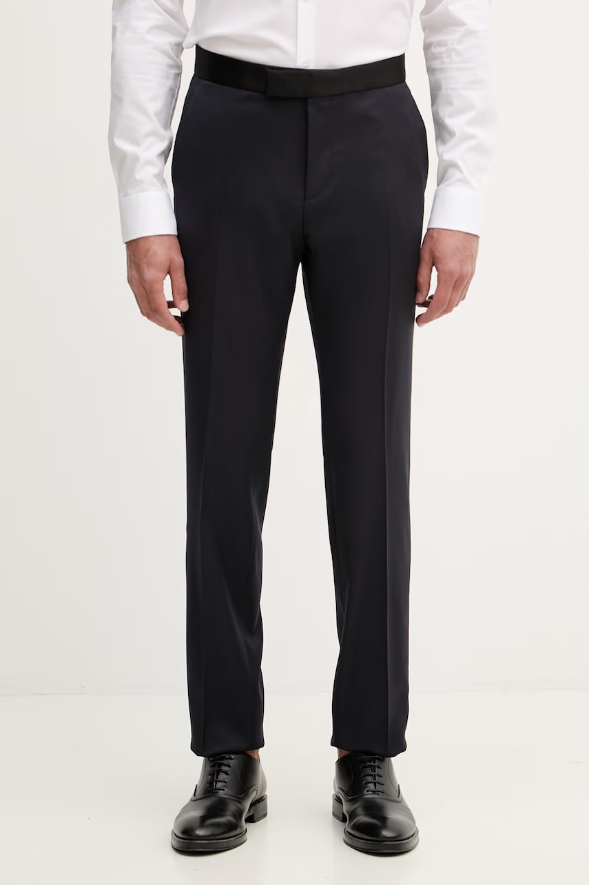 BOSS pantaloni pentru bărbați, din lână H-Genius-Tux-B1