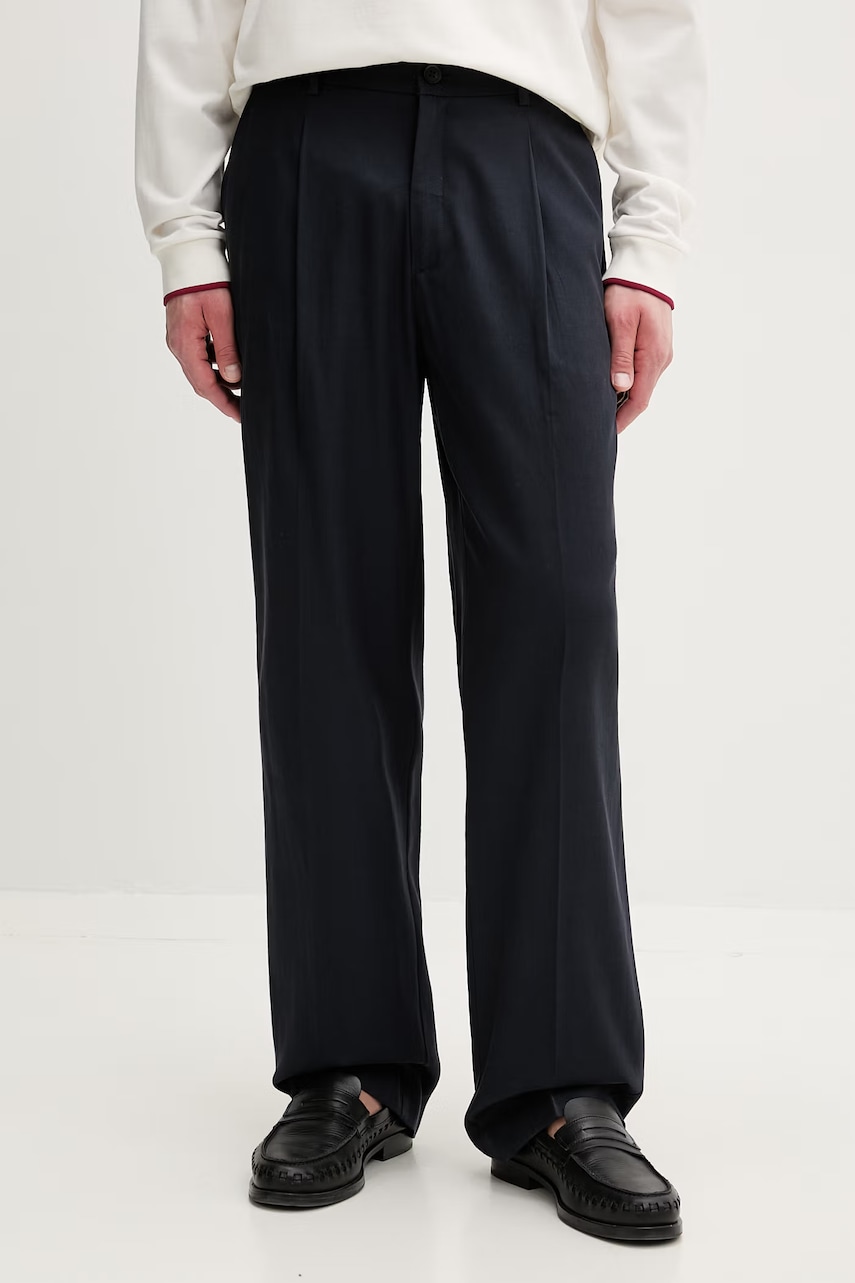 Les Deux Pantaloni de costum pentru bărbați cu lyocell