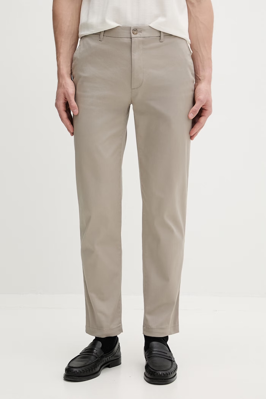 Calvin Klein pantaloni pentru bărbați, din bumbac cu elastan