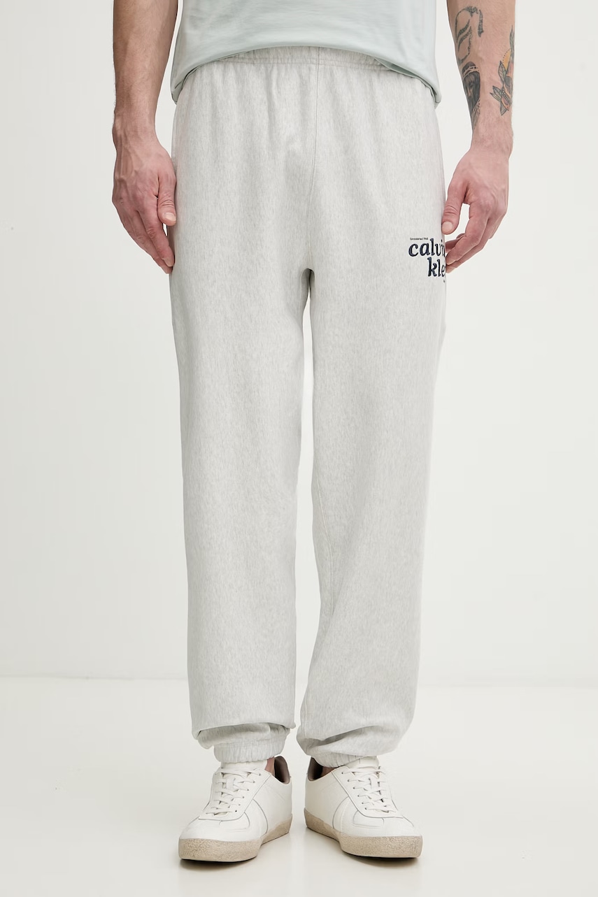 Calvin Klein Jeans pantaloni de trening pentru bărbați, cu bumbac