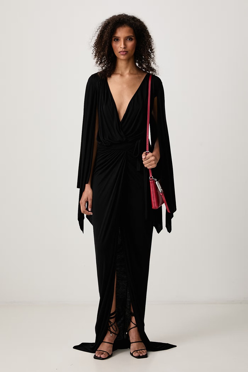Rick Owens Lilies  рокля от вискоза Flagsleeves