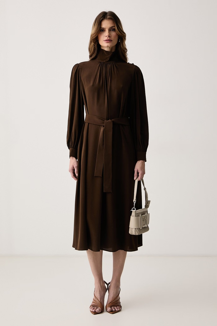 Weekend Max Mara  рокля от коприна WKSBLOCCO