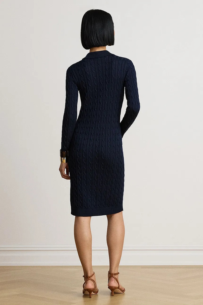 Lauren Ralph Lauren φόρεμα με βαμβάκι